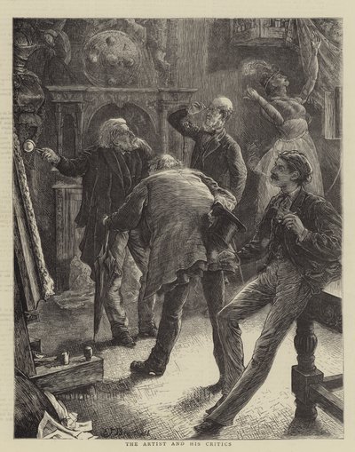 Kunstneren og hans kritikere af Edward Frederick Brewtnall